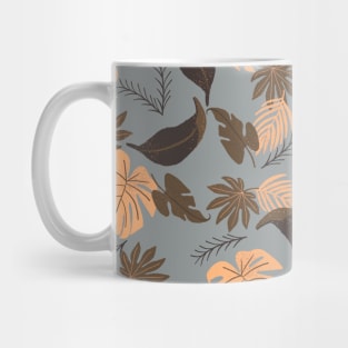 Tropical leaves pattern Mug